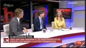Yolanda Vaccaro en Televisión Española sobre Cataluña, Brexit y déficit en Italia