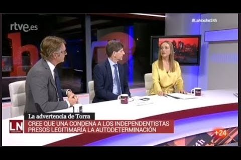 Yolanda Vaccaro en Televisión Española sobre Cataluña, Brexit y déficit en Italia