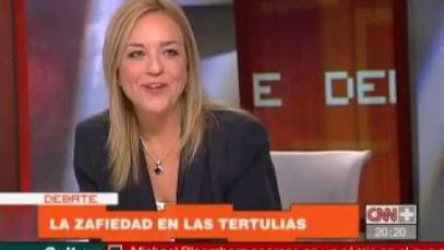 Yolanda Vaccaro en CNN Plus habla sobre Salvador Sostres y la zafiedad en televisión. Video