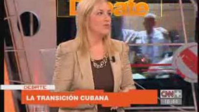 Yolanda Vaccaro en CNN Plus habla sobre los excarcelados cubanos en España