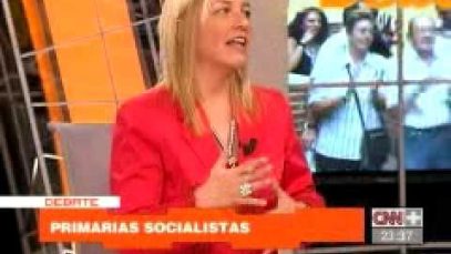 YOLANDA VACCARO en CNN PLUS habla de las elecciones primarias en el Partido Socialista de Madrid. VIDEO