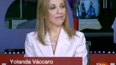 Yolanda Vaccaro en Televisión Española. Sobre la crisis del euro. Video. 11-11-11.