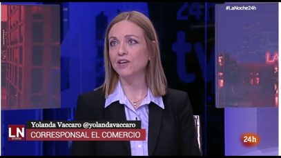 Yolanda Vaccaro en Televisión Española sobre Venezuela