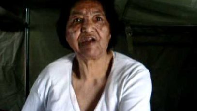 Yolanda Vaccaro: Peruanos damnificados por el terremoto en Lorca ya duermen en tiendas de campaña